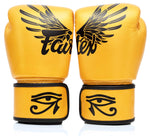 Rękawice do Muay Thai Fairtex BGV1 Falcon Golden