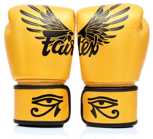 Rękawice do Muay Thai Fairtex BGV1 Falcon Golden