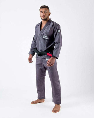 BJJ Gi Kingz Relentless Grigio