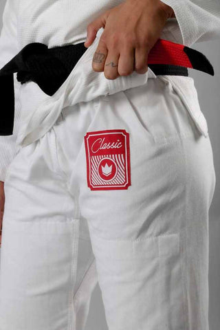 BJJ Gi donna Kingz Classic 3.0 Bianco