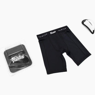 Conchiglia uomo Fairtex GC3 con pantaloncini a compressione