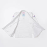 BJJ Gi donna Kingz Empowered Bianco-Combat Arena