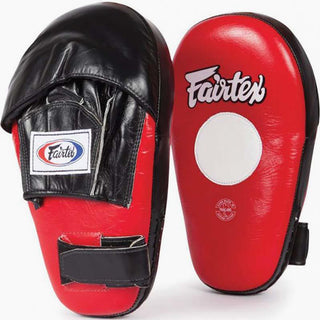 Tarcze Bokserskie Łapy Fairtex Pro Angular FMV8 czerwono-czarny