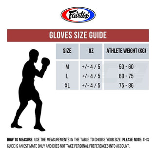 Rękawice treningowe Fairtex TGO3 Black