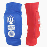 Gomitiere elasticizzate reversibili Masters WAKO rosso blu-Combat Arena