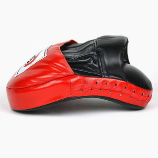 Guanti da passata Fairtex Ultimate Contoured FMV9 Nero-rosso