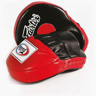 Guanti da passata Fairtex Ultimate Contoured FMV9 Nero-rosso