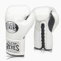 Guantoni Cleto Reyes Professional CB2 Bianco con lacci