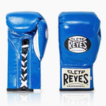 Guantoni Cleto Reyes Safetec CB4 Blu con lacci