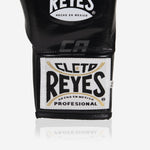 Guantoni Cleto Reyes Safetec CB4 Nero-argento con lacci-Combat Arena