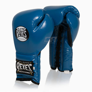 Guantoni Cleto Reyes Traditional Training CE4 Blu-nero con lacci-Combat Arena