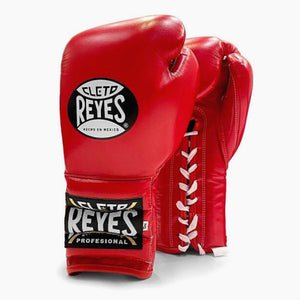 Guantoni Cleto Reyes Traditional Training CE4 Rosso con lacci