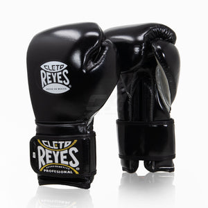 Rękawice bokserskie Cleto Reyes Sparring CE6 czarno-srebrny