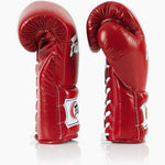 Guantoni Fairtex PRO Training Mexican Style BGL7 Rosso con lacci