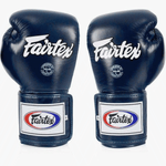 Rękawice do Muay Thai Fairtex BGV5 Super Sparring Blue