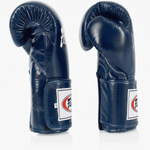 Rękawice do Muay Thai Fairtex BGV5 Super Sparring Blue