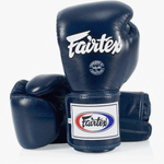 Rękawice do Muay Thai Fairtex BGV5 Super Sparring Blue