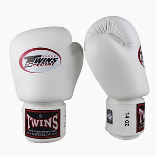 Rękawice do Muay Thai Twins Special BGVL3 White