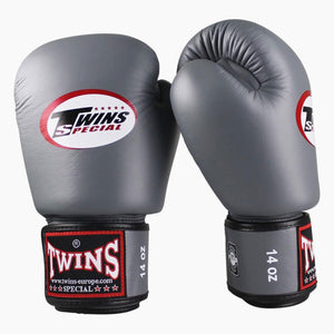 Rękawice do Muay Thai Twins Special BGVL3 Grey