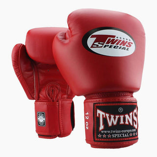 Rękawice do Muay Thai Twins Special BGVL3 Red