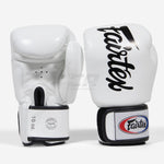 Rękawice do Muay Thai Fairtex BGV19 Deluxe White