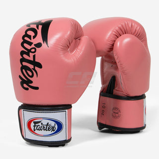 Rękawice do Muay Thai Fairtex BGV19 Deluxe Pink