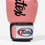 Rękawice do Muay Thai Fairtex BGV19 Deluxe Pink