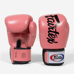 Rękawice do Muay Thai Fairtex BGV19 Deluxe Pink