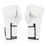 Rękawice do Muay Thai Fairtex BGV5 Super Sparring White