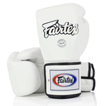 Rękawice do Muay Thai Fairtex BGV5 Super Sparring White