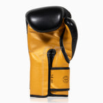 Rękawice do Muay Thai Fairtex Super Sparring BGV18 Black-Gold