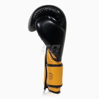 Rękawice do Muay Thai Fairtex Super Sparring BGV18 Black-Gold