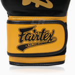 Rękawice do Muay Thai Fairtex Super Sparring BGV18 Black-Gold