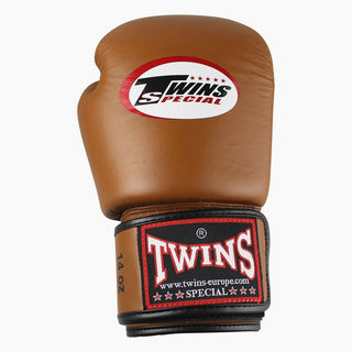 Rękawice do Muay Thai Twins Special BGVL3 Retro Brown