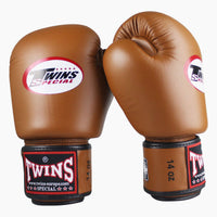 Rękawice do Muay Thai Twins Special BGVL3 Retro Brown