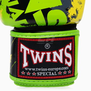 Rękawice do Muay Thai Twins Special FBGVL3 Candy Zielony