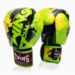 Rękawice do Muay Thai Twins Special FBGVL3 Candy Zielony