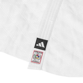 Judoga biały Adidas J730 Champion III IJF Slimfit