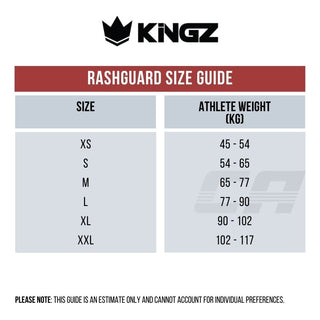 Rashguard No-Gi Kingz Ranked Performance S/S