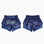 Pantaloncini kick-thai Fairtex BS1930 Blue Ocean-Combat Arena