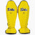 Ochraniacze piszczele Fairtex Competition SP5 z osłoną stopy Żółty
