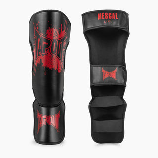 Paratibia Tapout Mescal Nero-Rosso-Combat Arena