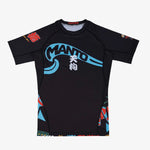 Rashguard Manto Tengu maniche corte-Combat Arena