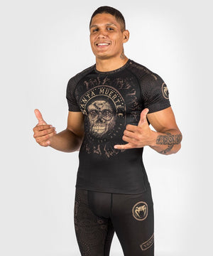 Rashguard Venum Santa Muerte Dark Side maniche corte