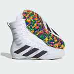 Buty Bokserskie Adidas Box Hog 4 czarno-białe