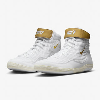 Scarpe da Lotta-Wrestling Nike Inflict 3 Bianco-Oro-Combat Arena