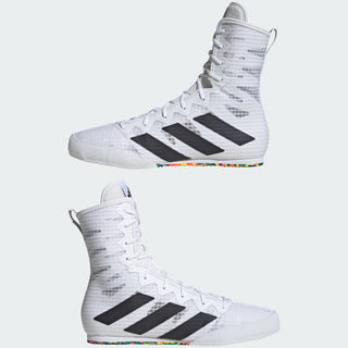 Buty Bokserskie Adidas Box Hog 4 czarno-białe