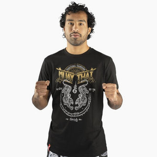 T-shirt 8 Weapons Sak Yant Tigers-Combat Arena