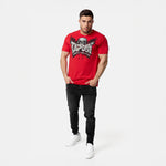 T-shirt Tapout Creston Rosso-Combat Arena