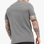 T-shirt Tapout Skull Tee Grigio-Combat Arena